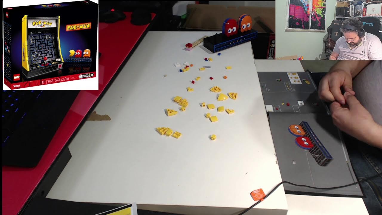 Montaggio Pac-Man #lego