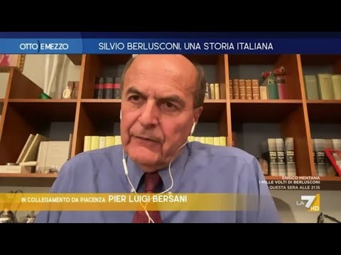 Pier Luigi Bersani "L'addio a Silvio Berlusconi" - Puntata Otto e Mezzo 12.06.2023