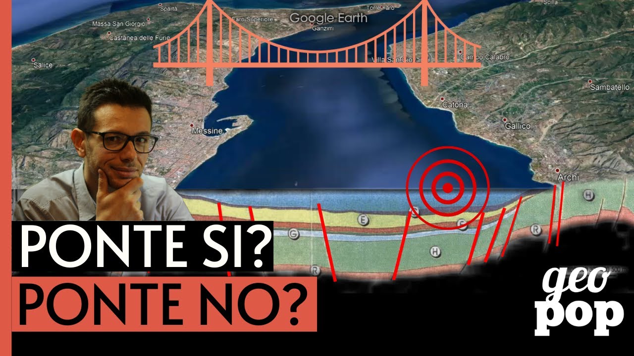 Ponte sullo stretto di Messina: sarebbe un'assurdità dal punto di vista geologico ?