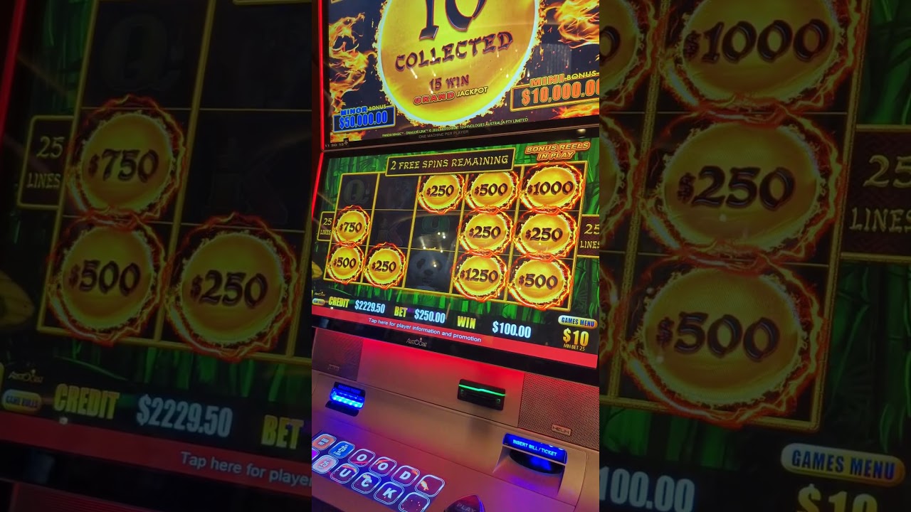 ? $250/Bet Bonus on $1 Million Grand Jackpot Dragon Link! #lasvegas #jackpot