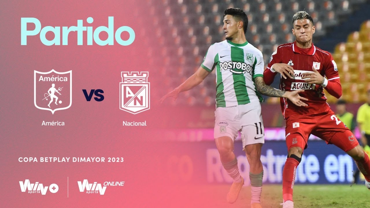 América vs. Nacional ? EN VIVO | Copa BetPlay 2023 | Octavos ida