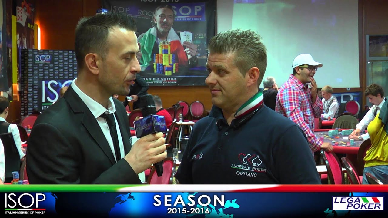 ISOP SEASON 2015 - Intervista Andrea Masenadore Andrea's poker