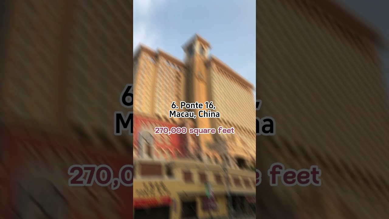 Top 10 Biggest Casinos In The World #viral #trending #top #top10 #ytshorts #shortvideo #casino #fun