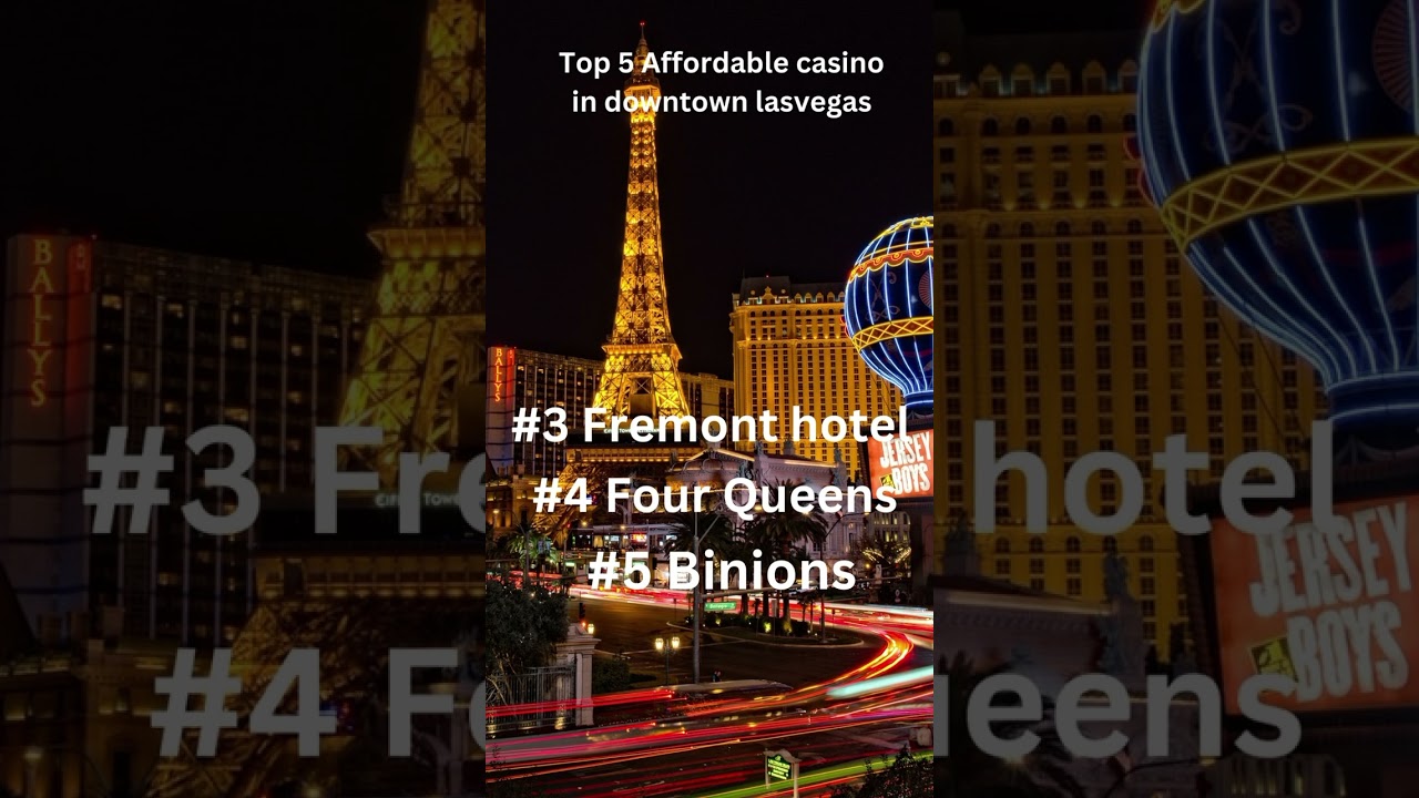 Top 5 affordable casinos in downtown Las Vegas #craps #top5 #affordable #crapsgame #lasvegas