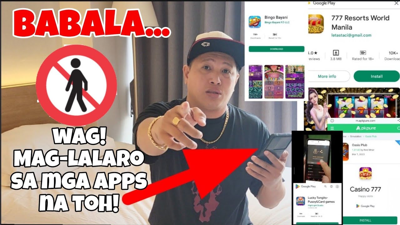 BABALA!!! SCAMMER ONLINE GAMES APPS /CASINO - MAG -INGAT PO TAYO! PANOORIN PARA DI MAGING BIKTIMA!TY