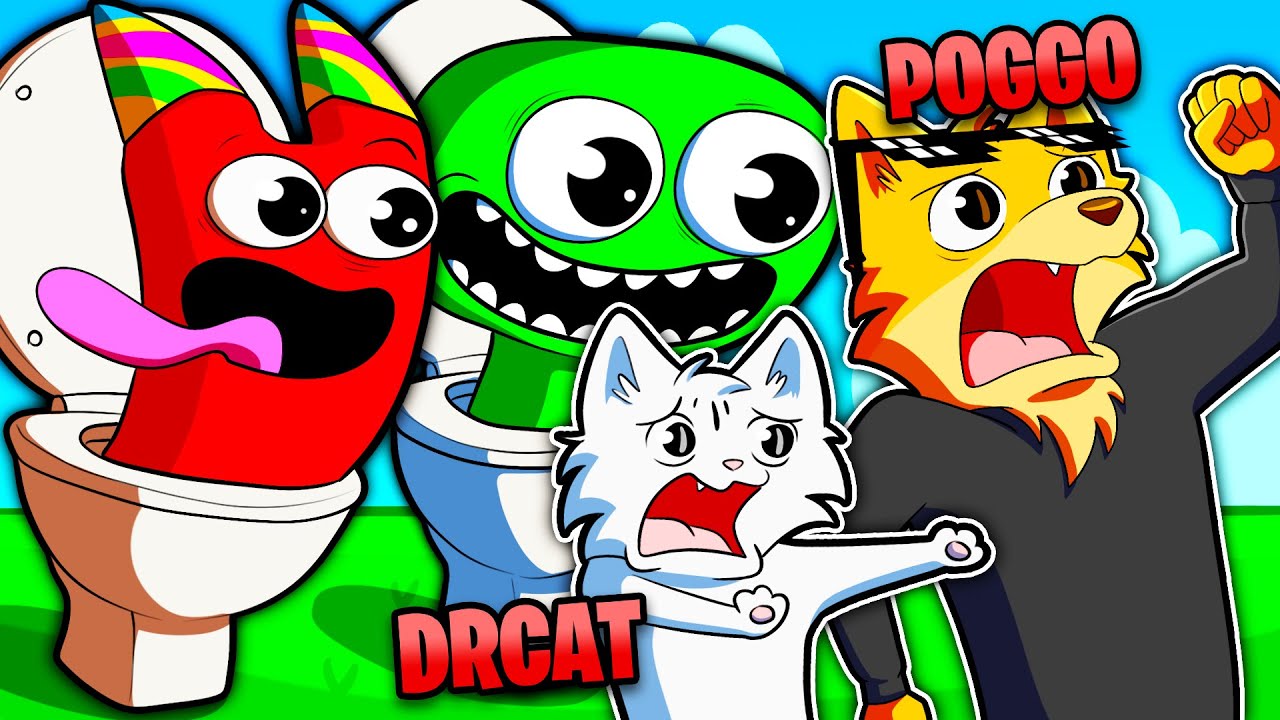 CACCIA AI NUOVI SKIBIDI TOILET STRANISSIMI SU GMOD CON DRCAT NELLA VERA CITTÀ DEGLI SKIBIDI TOILET!