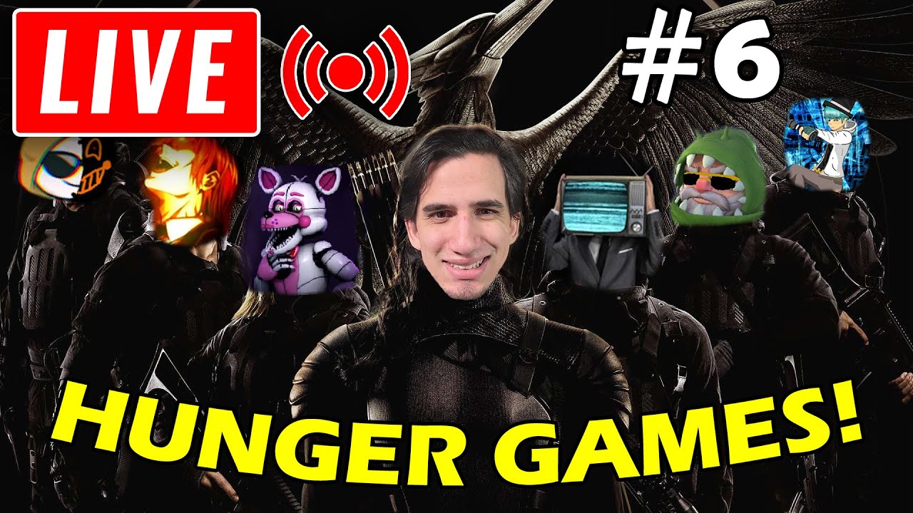 ?LIVE - Gioco ad HUNGER GAMES con Voi ISCRITTI! #6