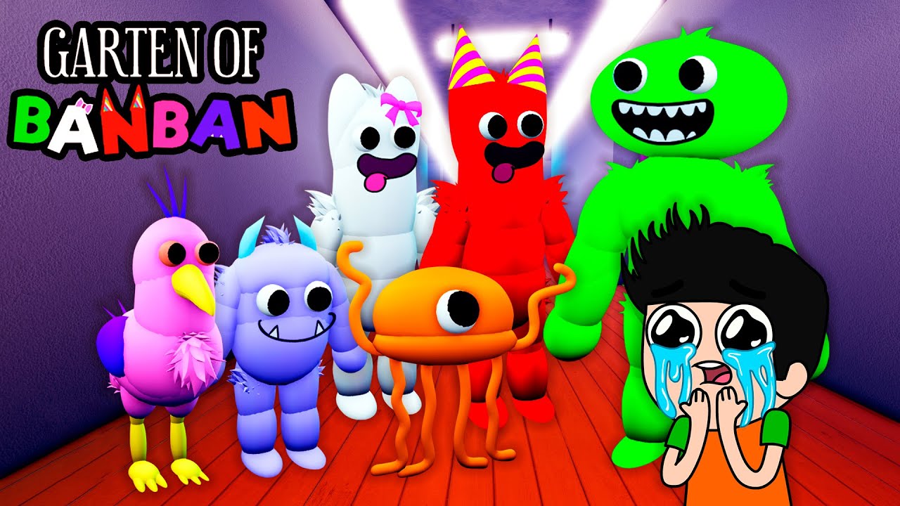 LOS MONSTRUOS DE GARTEN OF BANBAN EN ROBLOX ??| RAINBOW FRIENDS VS GARTEN OF BANBAN | JONDRES GC