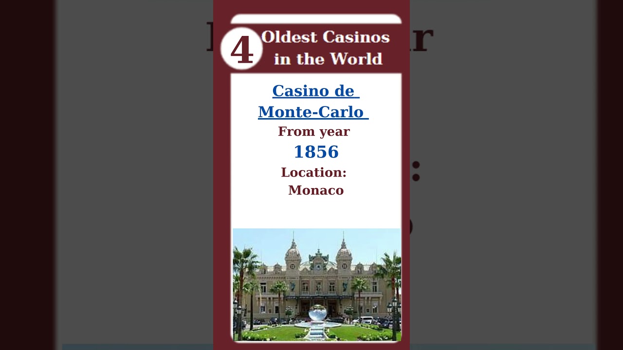 Shorts Top 5 Oldest Casinos in the World