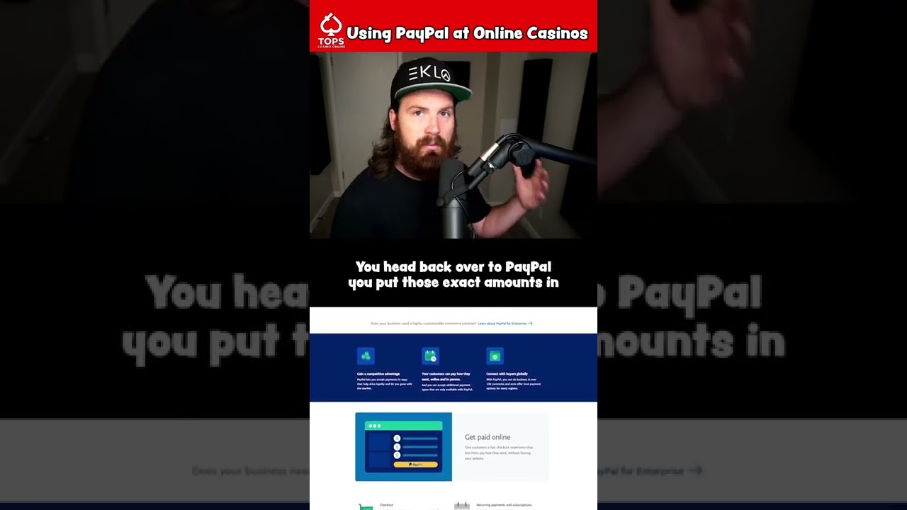 Using Paypal For Online Casinos #shorts