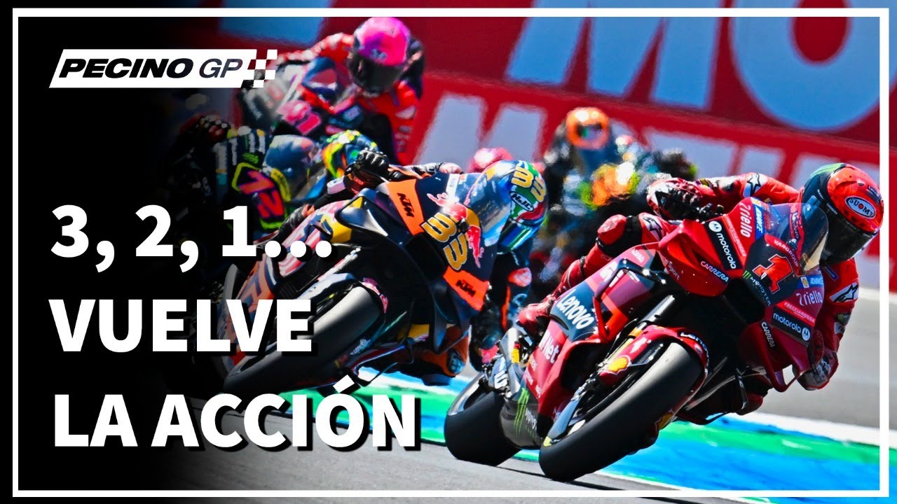 ¡Viva, se acabaron las vacaciones! ... Es lo que tiene cuando uno es MotoGP dependiente.