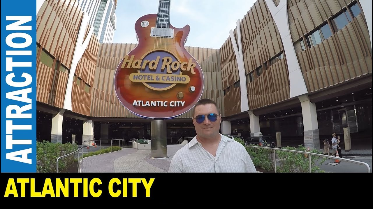 Atlantic City visiting top big casinos hotels Hard Rock Caesars Showboat | Jarek in New Jersey USA