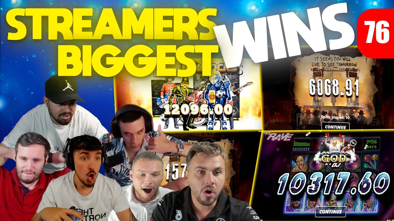 NEW TOP 5 STREAMERS BIGGEST WINS #76/2023