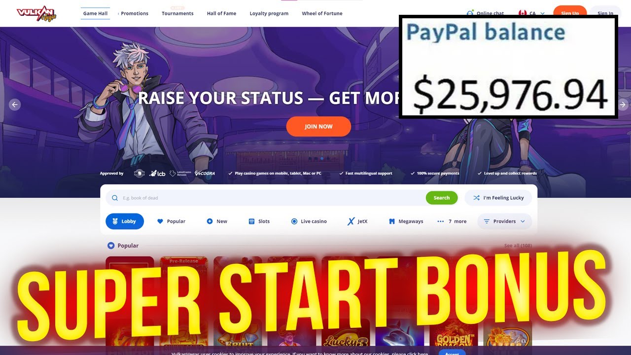 ? Vulkan Vegas Casino - SLOTS, Bonuses and PROMO CODES | Vulkan Vegas Bonus | Vulkan Vegas