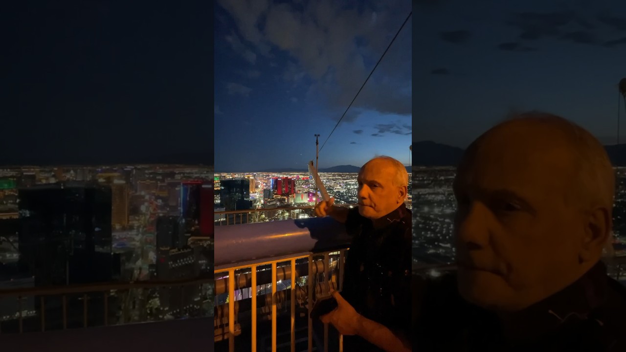 OMG! All Strip Casinos & Hotels Top of the SkyPod - Las Vegas, Nevada