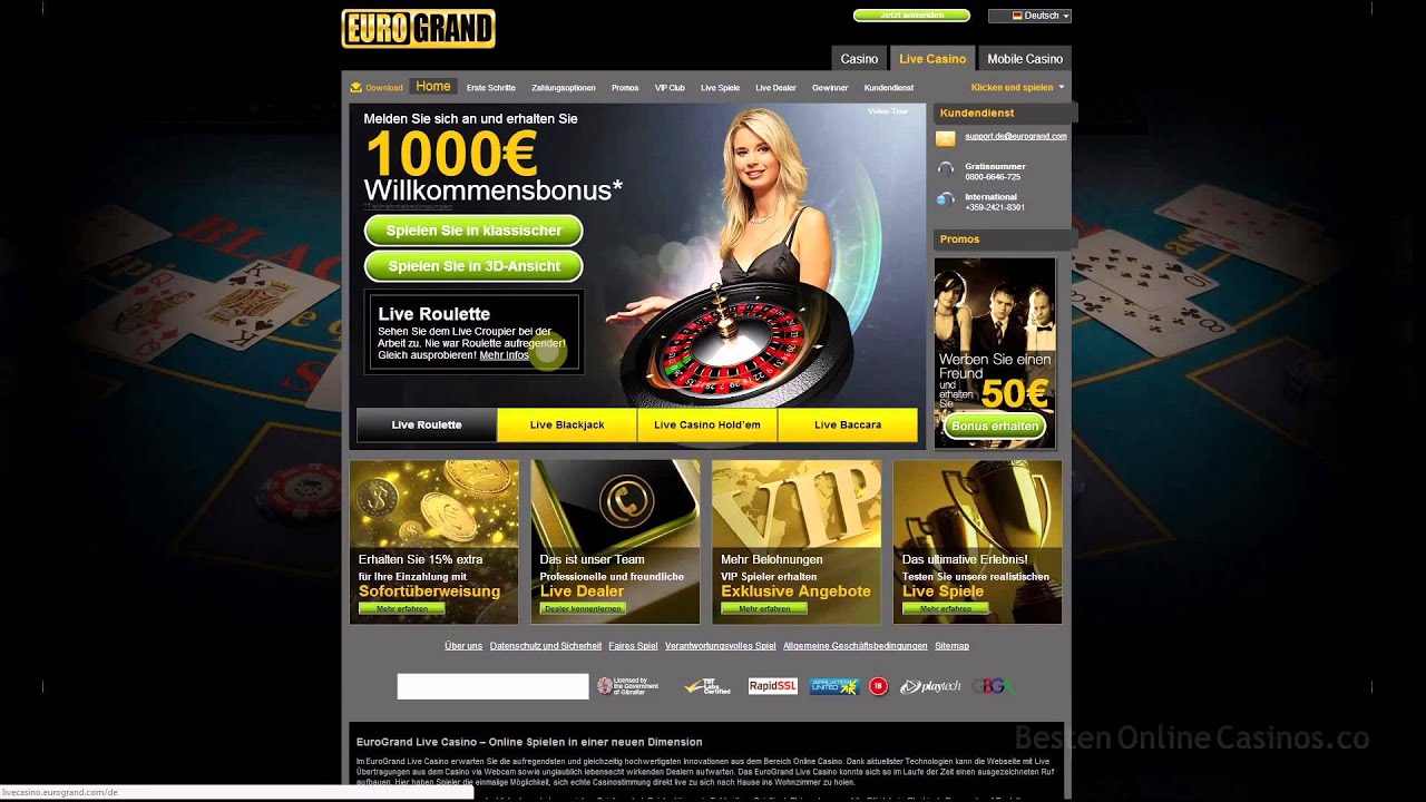 Top Online Casinos und ihre Bonus Angebote im Überblick