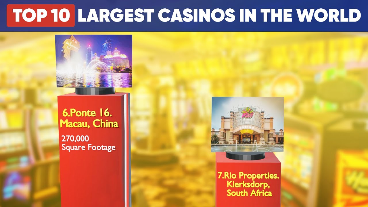 Top 10 Largest Casinos In The World ► Comparison in 3D