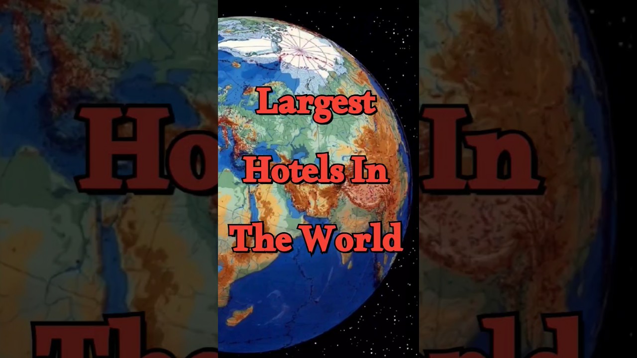 ? Top 10 largest hotels in the world #ytshorts #top10
