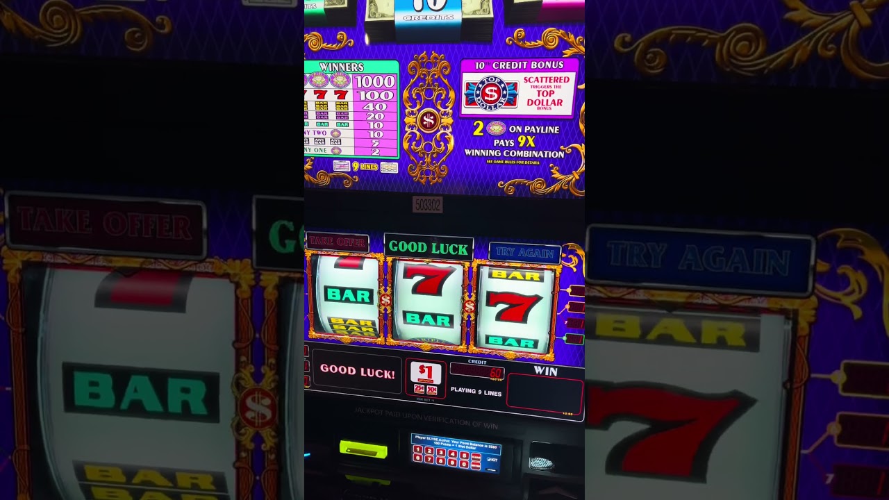 Miracle Spin on the NEW Top Dollar Grand! #slots #lasvegas #casino