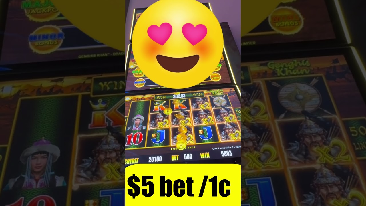3трети път в месеца Dragon link Genghis Khan hugewin #casino #slot #dragonlink #hugewin #genghiskhan